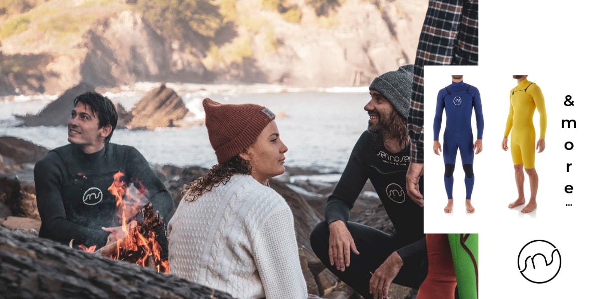 combinaisons de surf sen no sen - having fun